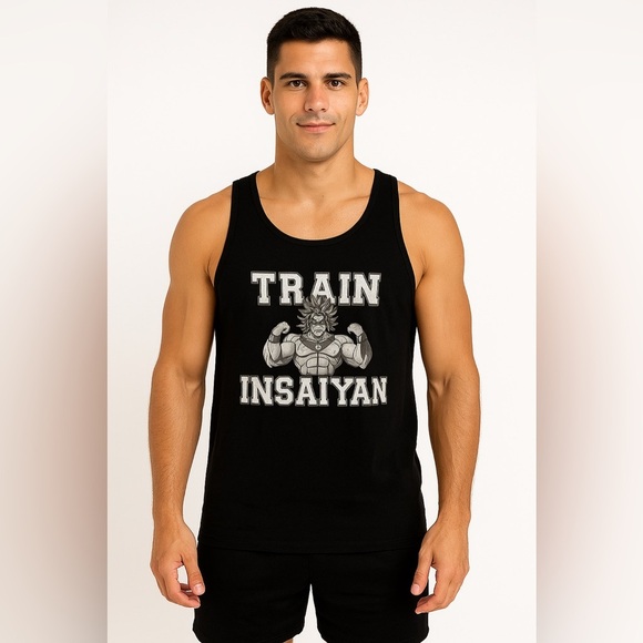 Dragon Ball Z “Train Insaiyan” Men’s Graphic Tank Top – Size XL - Picture 1 of 7